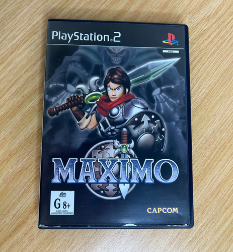 MAXIMO - PS2 PlayStation 2 - PROMO Press - Jeu Sony - Capcom - PAL
