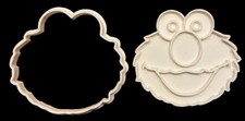 3D Printed Cookie Cutter - 3.5 Elmo #1021