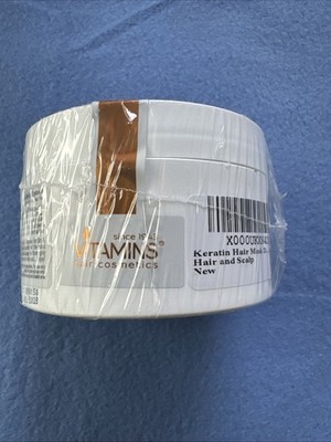 Vitamins Hair Cosmetics , Keratin Hair Mask, 250ml Neu