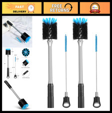 2-in-1 Long Handle Bottle  Straw Cleaning Brush Set for Sports  Baby Bottles,