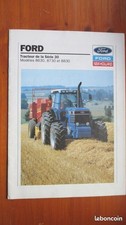 brochure FORD NEW HOLLAND Tracteur série 30 modèles 8630, 8730, 8830 21p 21cm/29