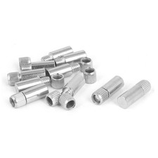 Cupboard Cabinet Pin Shelves Holder Shelf Supports Silver Tone 7.7mm Dia 10 Pcs