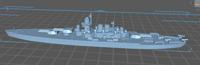 Sovetskaya Rossiya (1937) - Russian Navy - C.O.B. - Naval Miniature - Victory at
