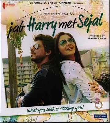 Jab Harry met Sejal Hindi Movie DVD Stg: Shah Rukh Khan, Anushka Sharma