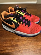 NIKE JA 1 ASW "ALL STAR" BLACK-MULTI COLOR-RACER BLUE SZ 6Y  FJ4241-001 