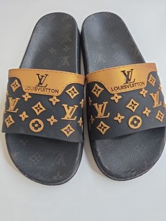 louis vuitton slides mens Size 44 45
