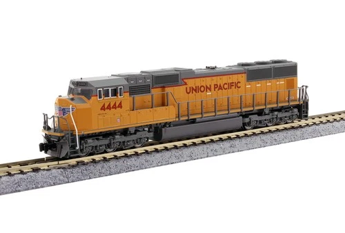 Kato 176-7618-DCC N UP Flat Radiator EMD SD70M Diesel Locomotive with DCC #4444 - Picture 1 of 1
