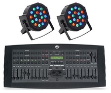 American DJ ADJ DMXOPERATOR PRO 136-Channel DMX Lighting Controller 2 Up-Lights