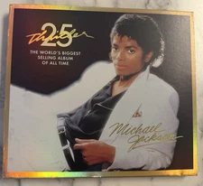 Michael Jackson Thriller 25th Anniversary CD Remastered 2008 Epic Rare