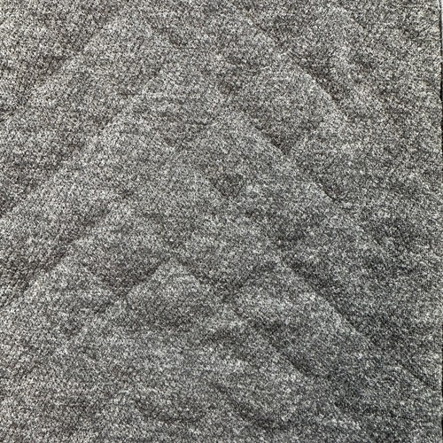 Johnston & Murphy Quilted Vest Men's L Gray Zip Up Flannel Lined Leather Bomber - Picture 5 of 12