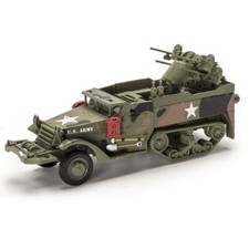 US ARMY HALF TRACK I/48 SCALE DIECAST O SCALE O GAUGE MILITARY TANK LOAD