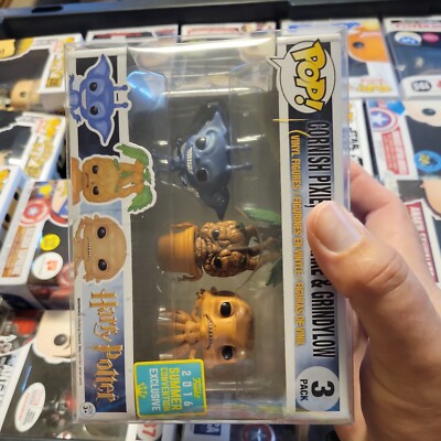 Funkopop ３つセット Funko Pop Vinyl Harry Potter (3 Pack) Cornish Pixie Mandrake