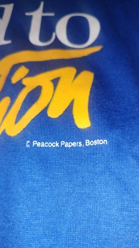 Vtg 90s Aged To Perfection Shirt Men's Blue Single Stitch Funny Size L - Picture 9 of 16