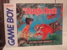 Vtg 1994 JUNGLE BOOK Nintendo Original GAME BOY Instruction Manual Booklet *ONLY