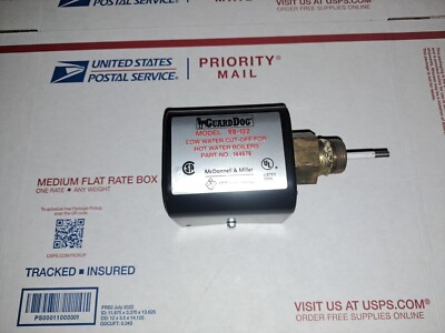 McDonnell Miller GuardDog Low Water Cut-off model RB-122 water boilers  120V