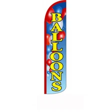Balloons Flag Flutter Feather Banner Swooper Windless