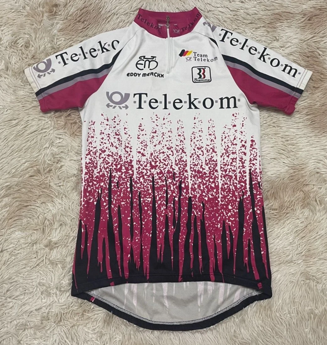 Maillot cyclisme Telekom Eddy Merckx - Équipements vélos