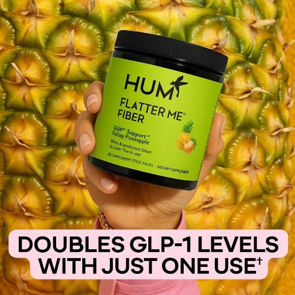 HUM Nutrition-Flatter Me Fiber GLP-1 Booster - FreeShip