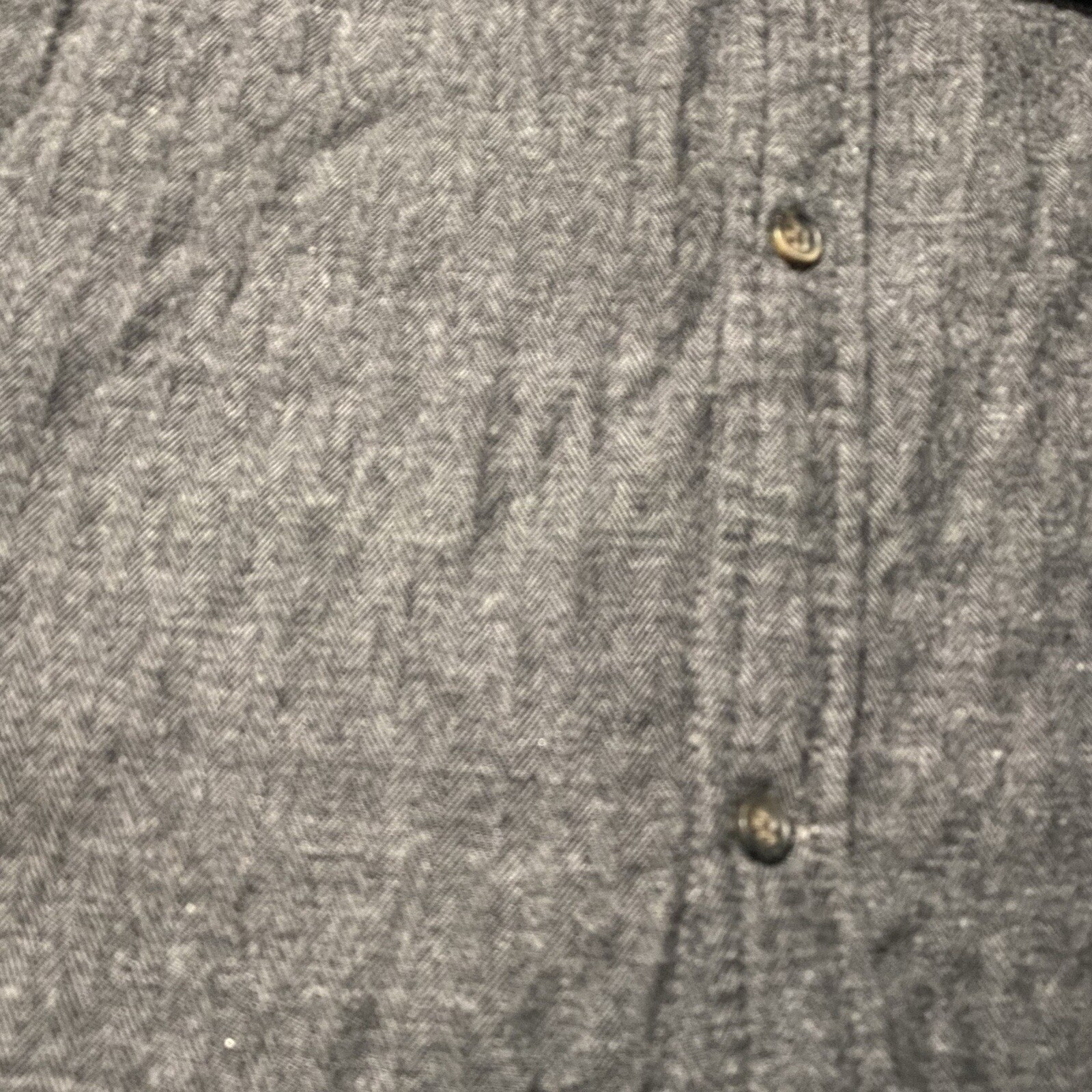 Foundry Mens Gray Long Sleeve Solid Button Down S… - image 4