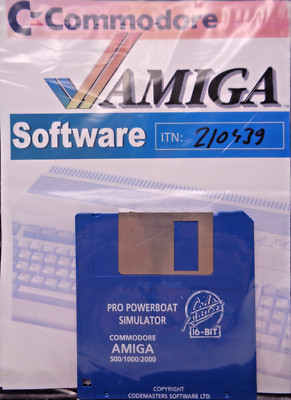 COMMODORE AMIGA -- PRO POWERBOAT SIMULATOR (CODEMASTERS)