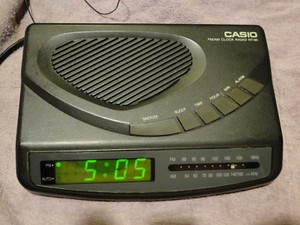 casio clock radio