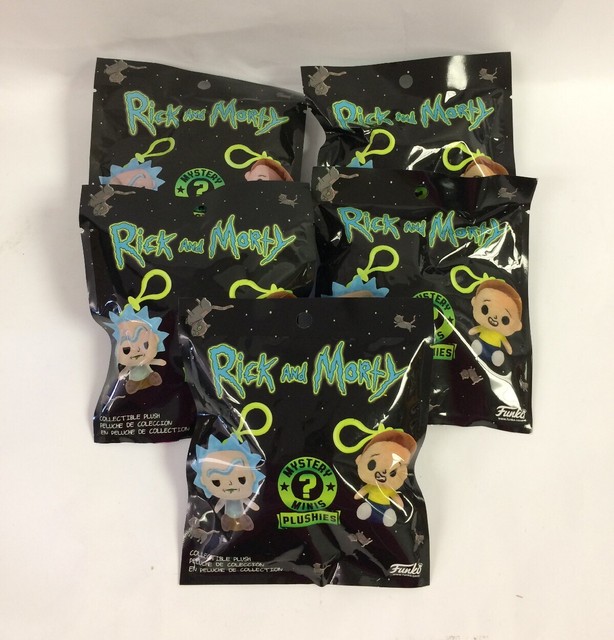 rick and morty mystery mini plushies