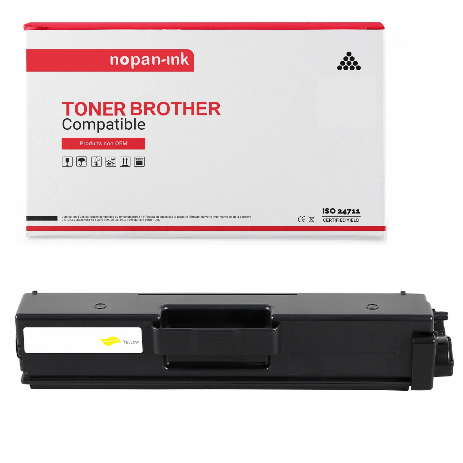 Toner TN421 jaune compatible pour reussir vos dossiers professionnels