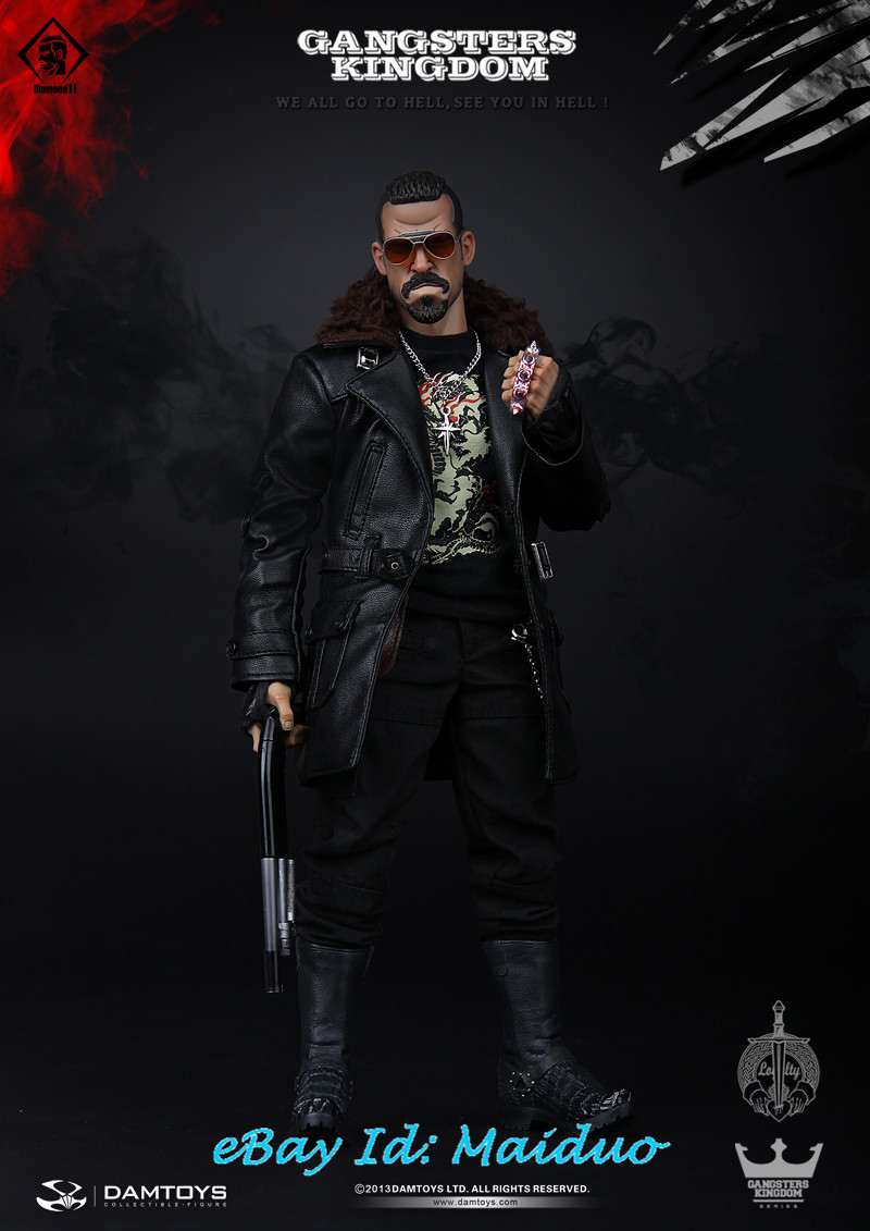 1/6 DAMTOYS GK005 Diamond 2 Action Figure Scott Adkins Gangsters