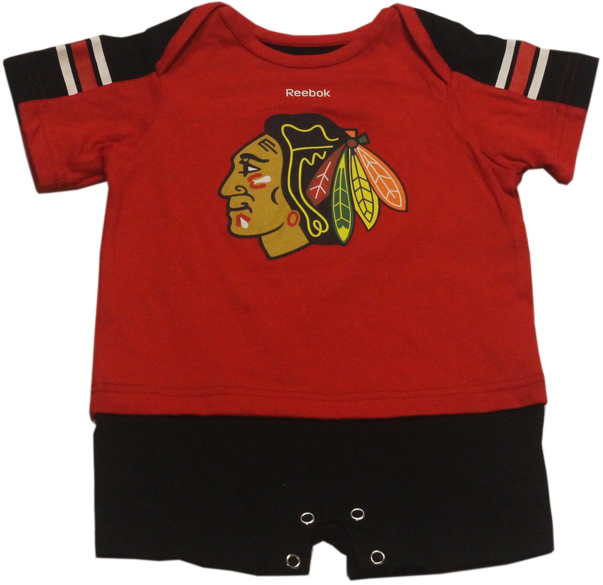 Chicago Blackhawks Toddler Boys Jersey Creeper