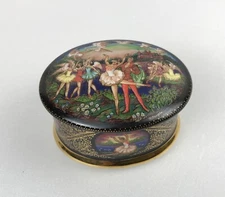 VTG 1992 ARDLEIGH ELLIOTT & SONS Russian Music Box Ballet SWAN LAKE 82496 EUC