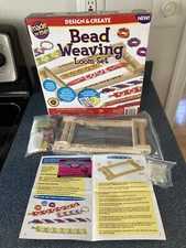 Made By Me Bead Weaving Loom Set Design&Create New In Open Box 2009