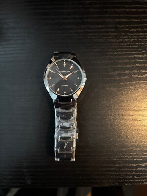 YASHIDUN Quartz Mens Wrist Watch w Stainless Steel Band Water resistant