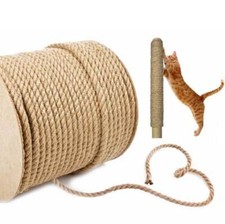 Sisalseil Kratzbaumseil Kratzbäume Natur Tau Sisal Seil Schnur Stärken 6mm-20mm