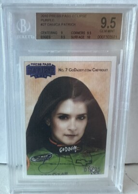 2010 Danica Patrick Press Pass Eclipse #27 Go Daddy NASCAR RC 