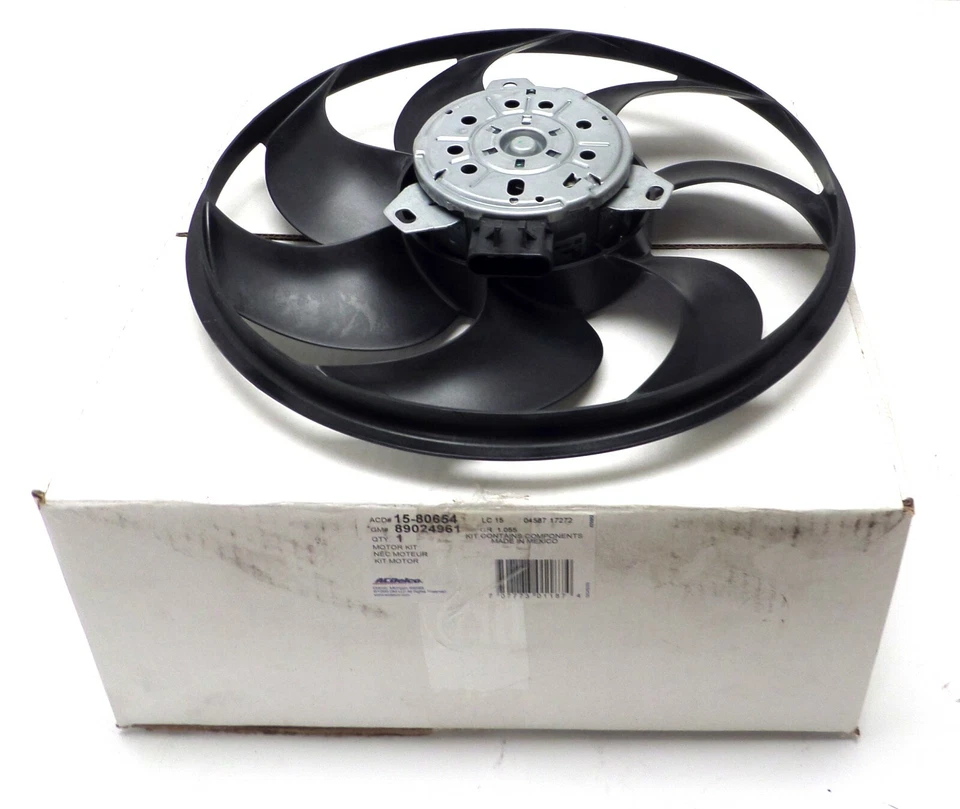15-80654 Left Engine Cooler Fan Kit 2005 Chevrolet Equinox 2004-07 Saturn Vue - Image 2 of 4