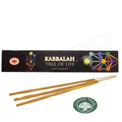 KABBALAH von Green Tree Natural Incense 1x 15g Agarbathi RäucherSTÄBCHEN