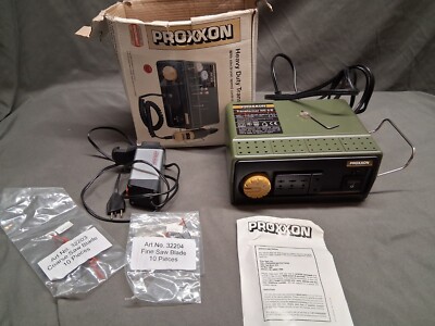 proxxon transformer and mini jig saw