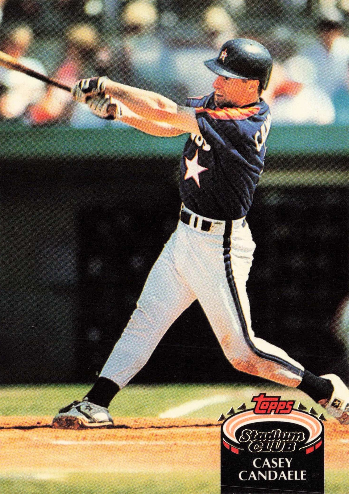 Casey Candaele 1992 Stadium Club #178 Houston Astros