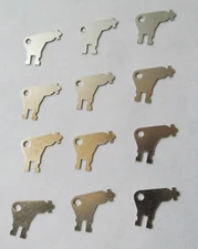 12 GENUINE GEORGIA PACIFIC GP 50504 PAPER TOWEL/TOILET PAPER DISPENSER COMBO KEY