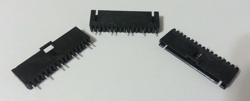 Connettore intestazione 8/16 pin placcato oro pin connettività TE 5-104912-2 NUOVO 12pcs