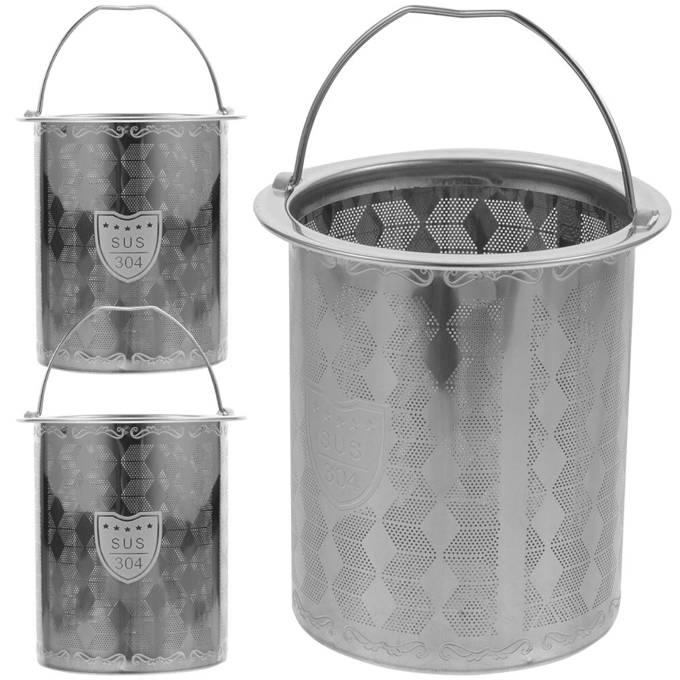 Металлический сменный фильтр для чайника ситечко аксессуары для изготовления 3 шт. - Изображение 2 из 4