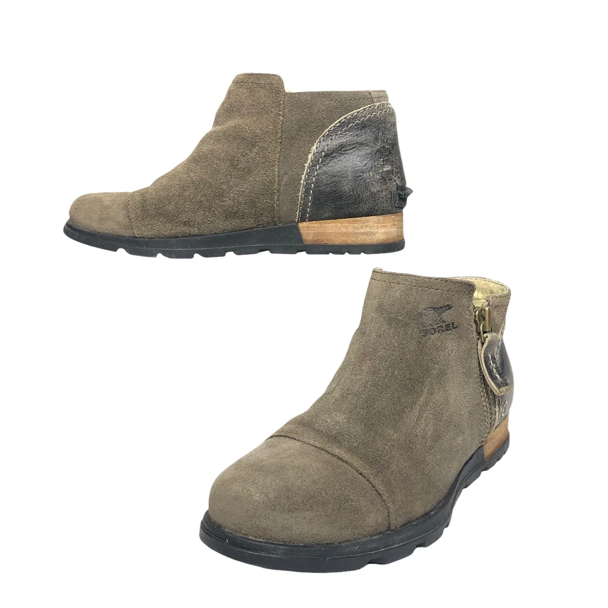 Sorel Women s Major Low Leather Boot NL2161 245 Suede Leather