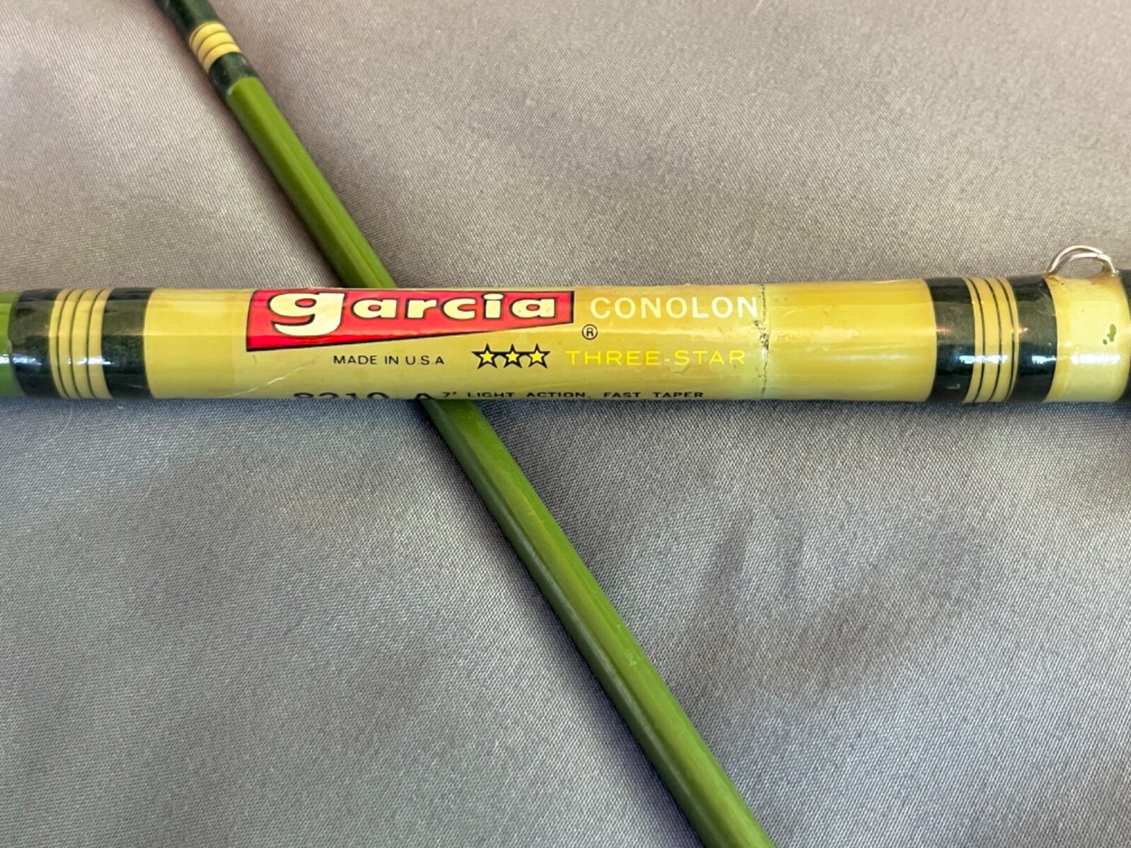 Vintage Garcia Conolon 3star Fiberglass Light Action Casting Fishing
