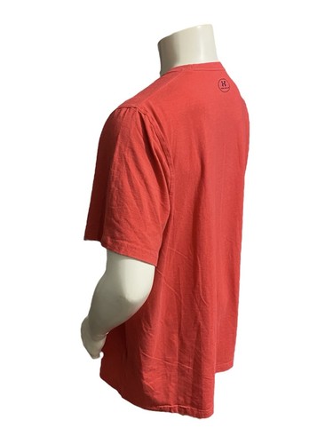 Under Armour HeatGear Men’s Casual Shirt Size 2XL XXL Red Short Sleeves USA Flag - Picture 12 of 15