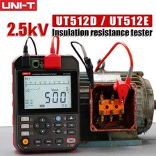 UNI-T UT512D Megger Insulation Resistance Tester Megohmmeter 1T&Omega;/2.5T&Omega; USB PC