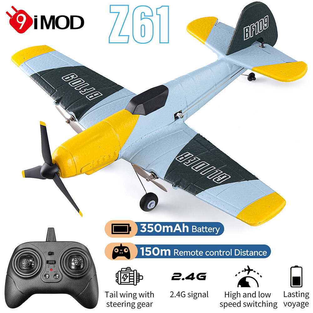 Z61 RC 2.4G 2CH / 3CH Fixed Wing Plane Model Electric RC Airplane