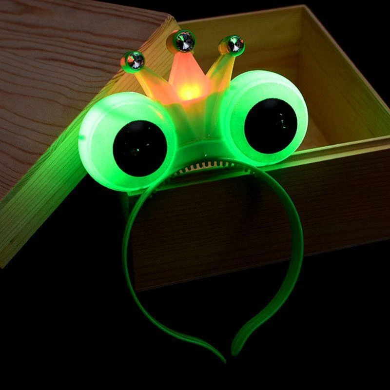Pack 3 Diademas Navideñas Con Luces LED | Diseños De Papá Noel, Muñeco De Nieve Y Reno | Cinta De Gasa Con Luz Para Niños Y Fiestas