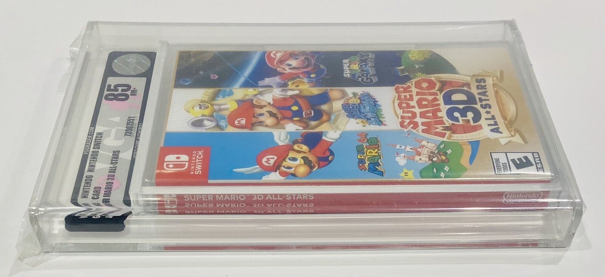 Super Mario 3D All-Stars Nintendo Switch New VGA Graded 85