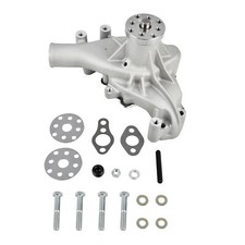 Satin Long Water Pump High Volume Flow For Sbc Small Block Chevy 283 305 350 400