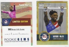 2013 USA GYMNASTICS GOLD ROOKIE SIMONE BILES     LIMITED EDITION
